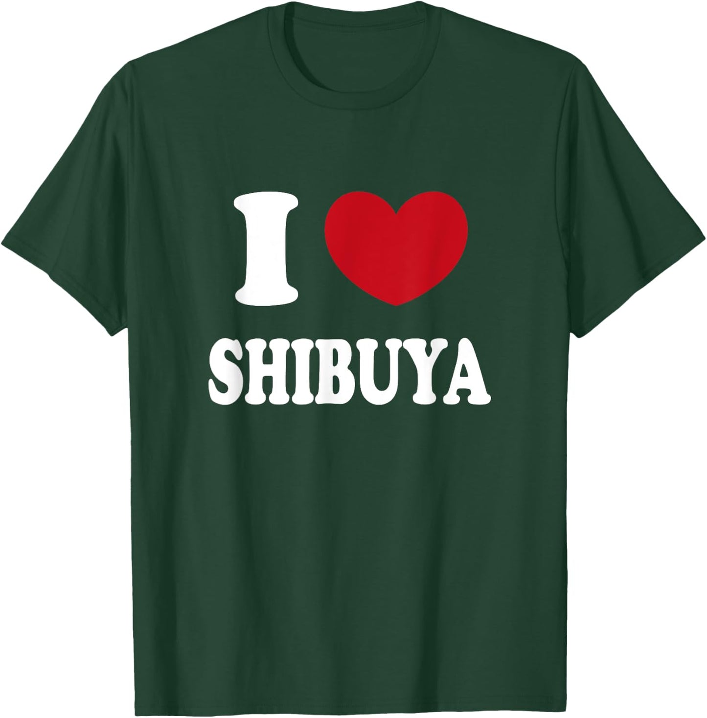 I Love Shibuya T-Shirt - T-Shirt | Forest