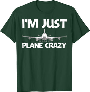 Cool Airplane Women Aviation Plane Airplane Pilot T-Shirt - T-Shirt | Forest