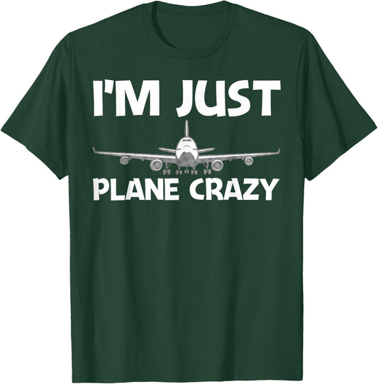 Cool Airplane Women Aviation Plane Airplane Pilot T-Shirt - T-Shirt | Forest