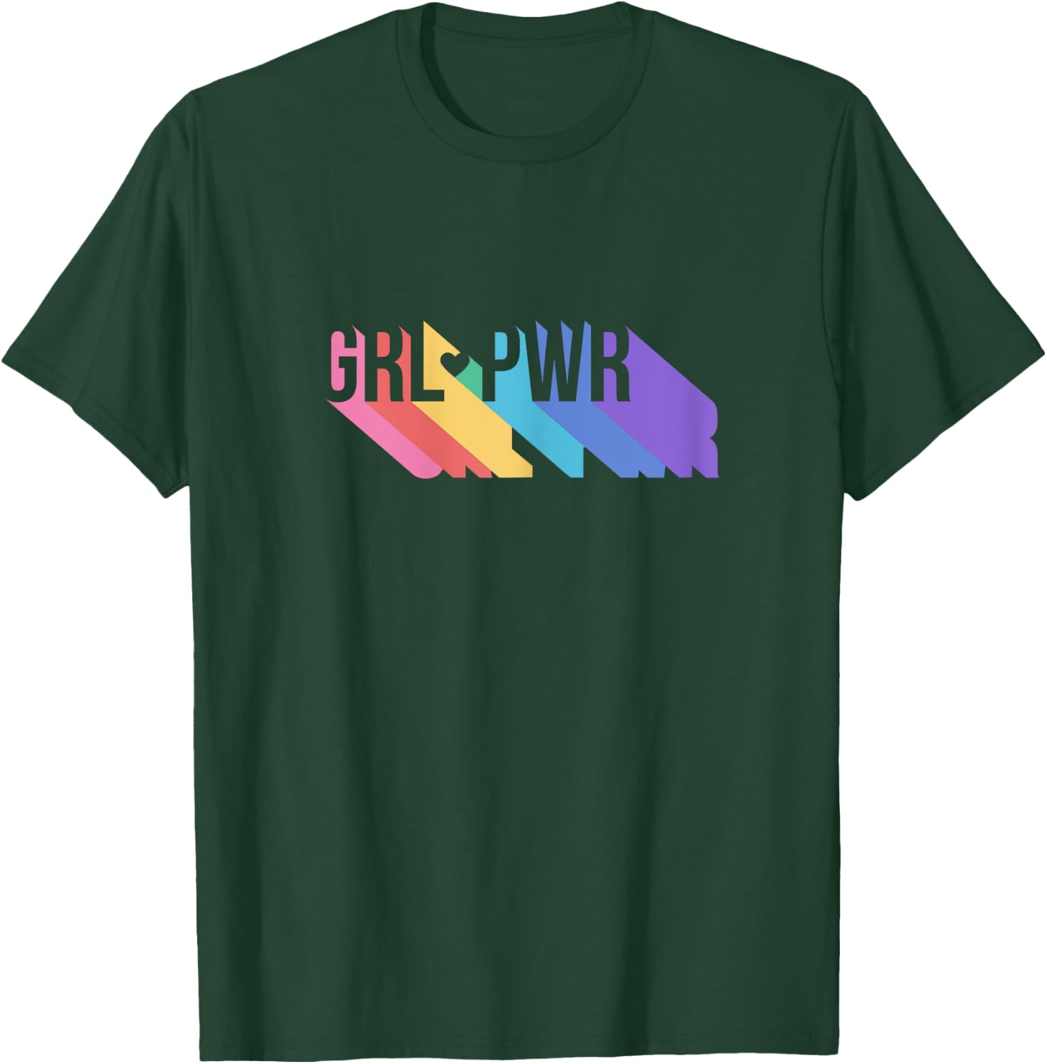 Girl Power – Girls Women T-Shirt - T-Shirt | Forest
