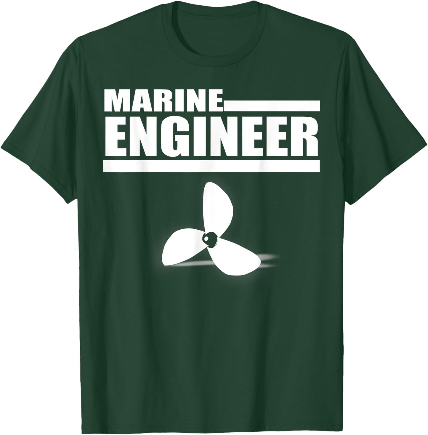 Marine Engineer T Shirt Gift Marine Engineer Jobs T-Shirt - T-Shirt | Forest
