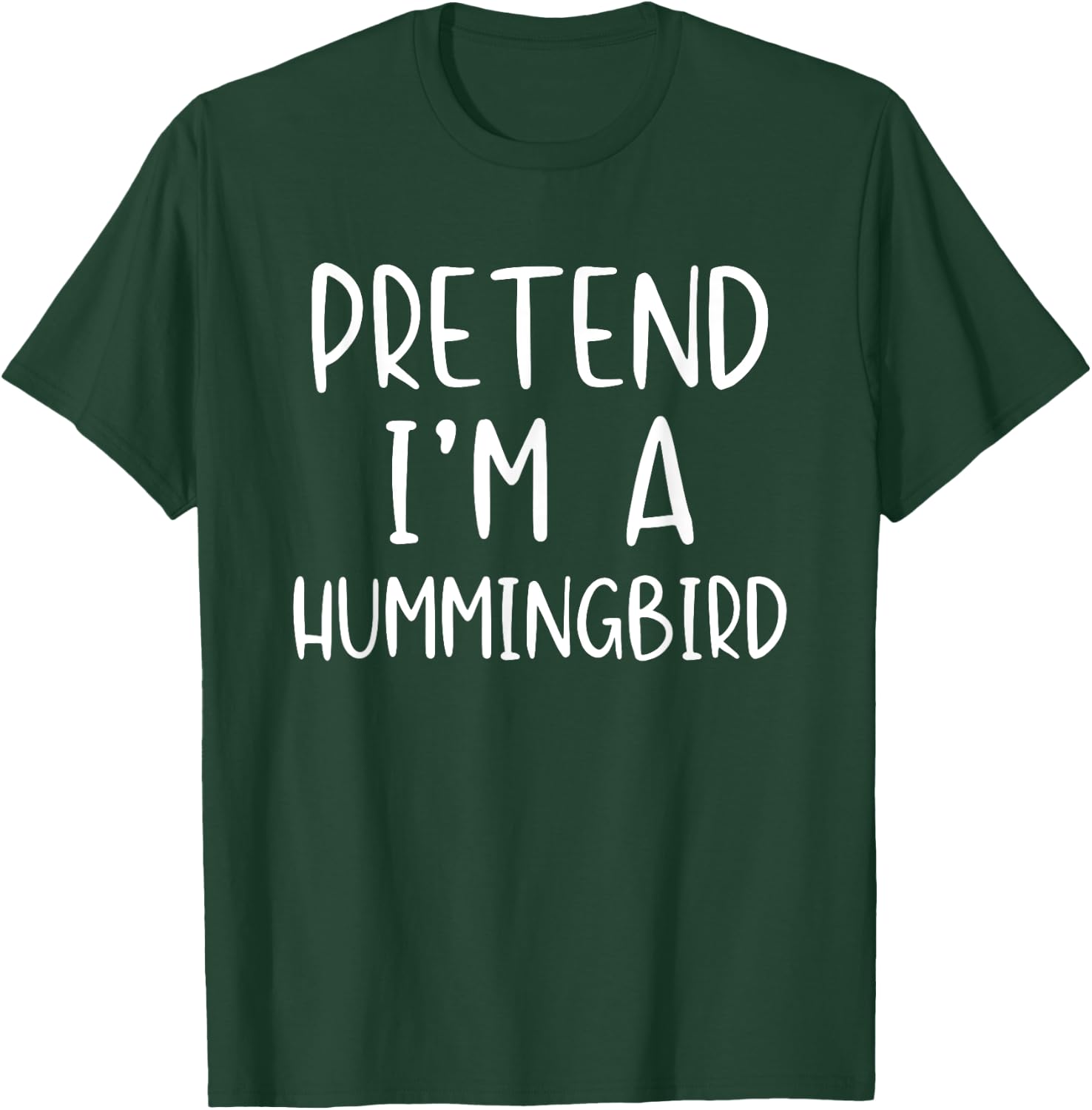 Pretend Im A Hummingbird Costume Halloween Easy Humming-Bird T-Shirt - T-Shirt | Forest