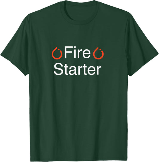 Pytorch. Fire Starter. Python funny coder programmer joke T-Shirt - T-Shirt | Forest