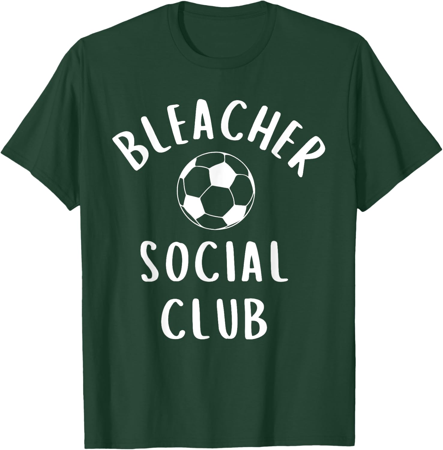 Soccer Mom Bleacher Social Club for Practice or Game Day T-Shirt - T-Shirt | Forest