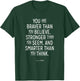 You Are Braver Stronger Smarter Cool Positive T-Shirt - T-Shirt | Forest