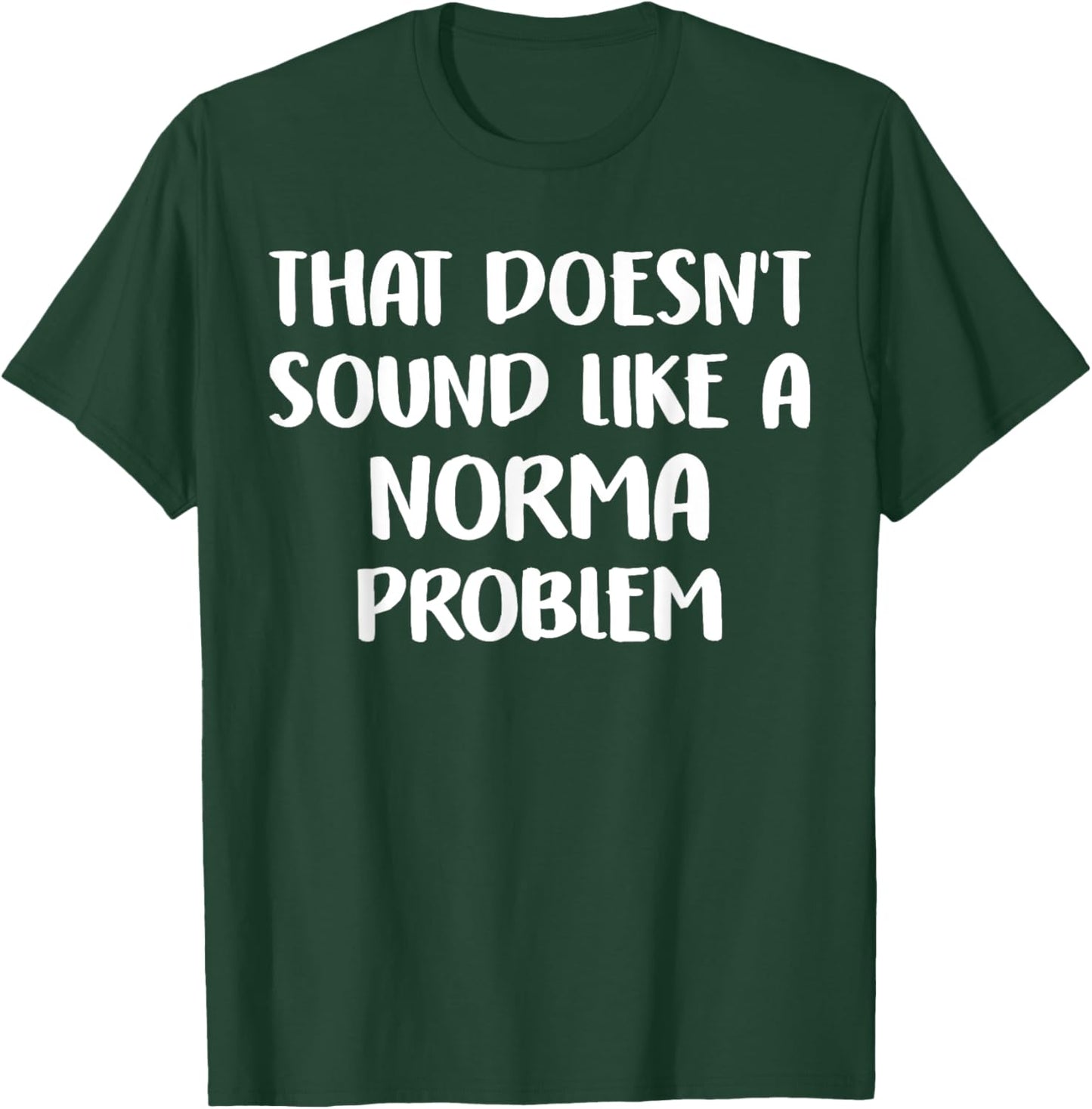 Norma Personalized Cute Flower Girls Norma Name T-Shirt - T-Shirt | Forest