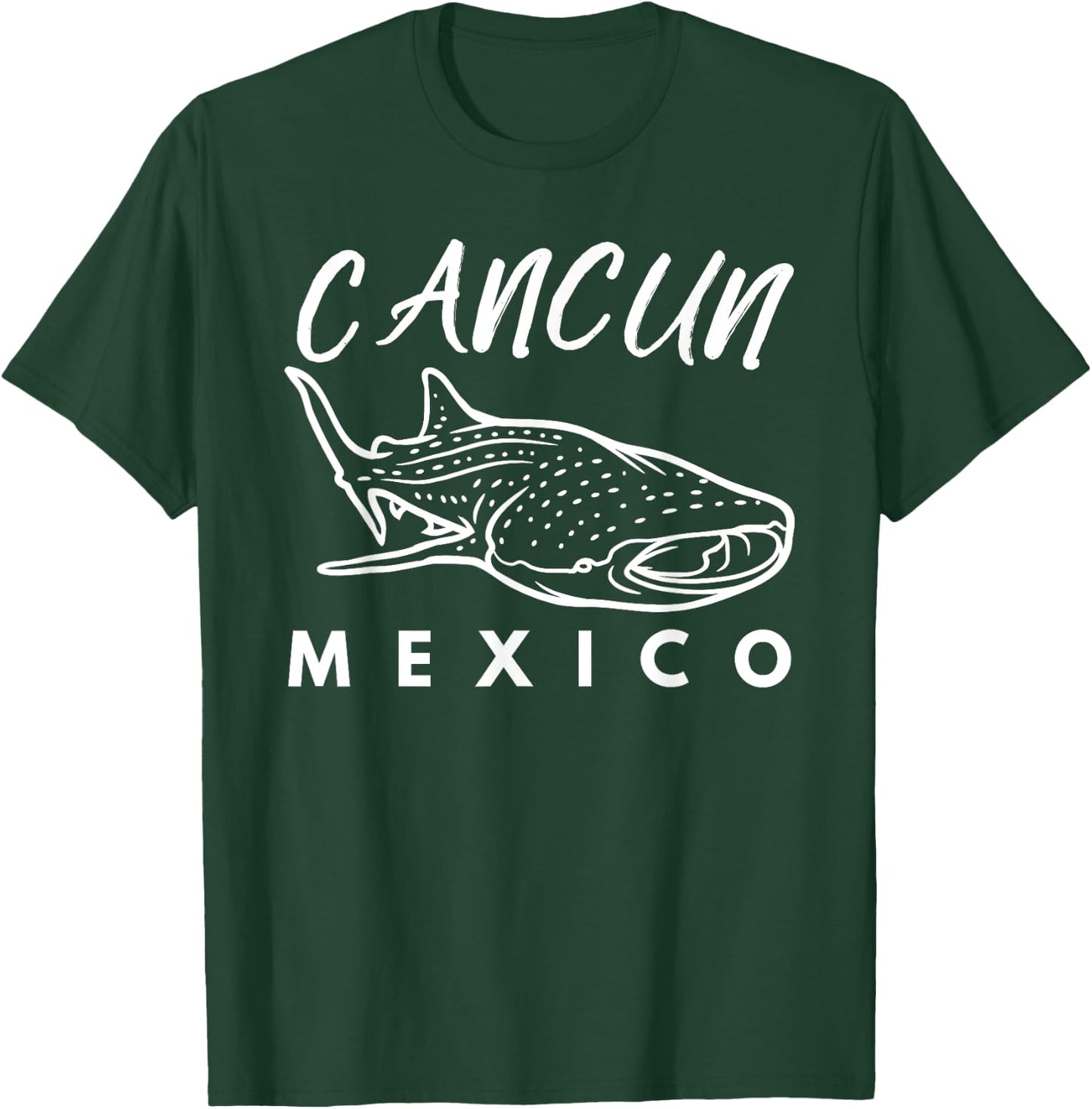 Whale Shark CANCUN MEXICO Family Trip Vacation Matching Sea T-Shirt - T-Shirt | Forest