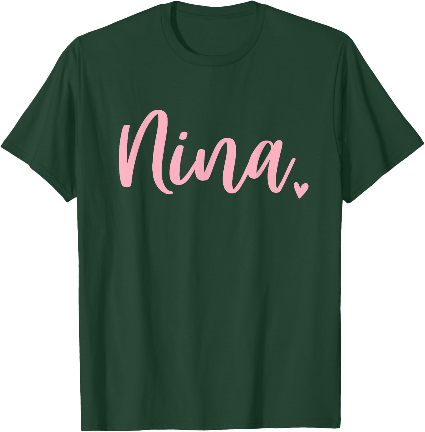 Nina Grandma Cute Pink T-Shirt - T-Shirt | Forest