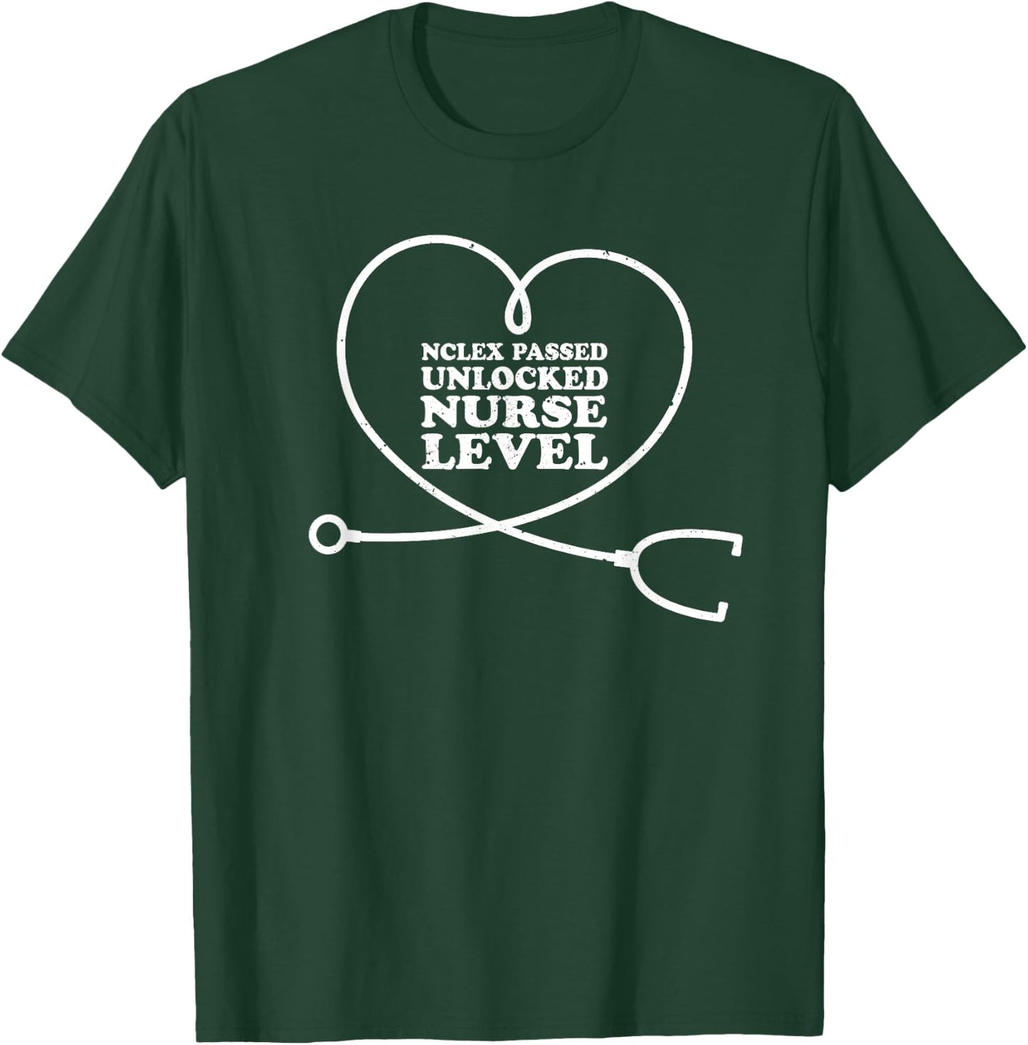 Great Student NCLEX Nurse Nursing Students NCLEX Graduation T-Shirt - T-Shirt | Forest