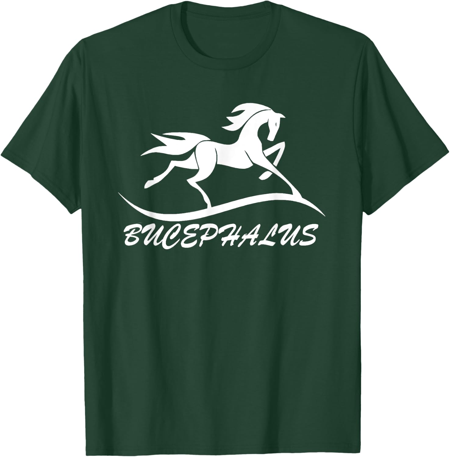 Bucephalus - Alexander the Great Horse - Hippology History T-Shirt - T-Shirt | Forest