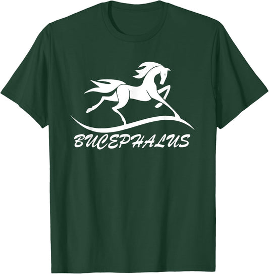 Bucephalus - Alexander the Great Horse - Hippology History T-Shirt - T-Shirt | Forest
