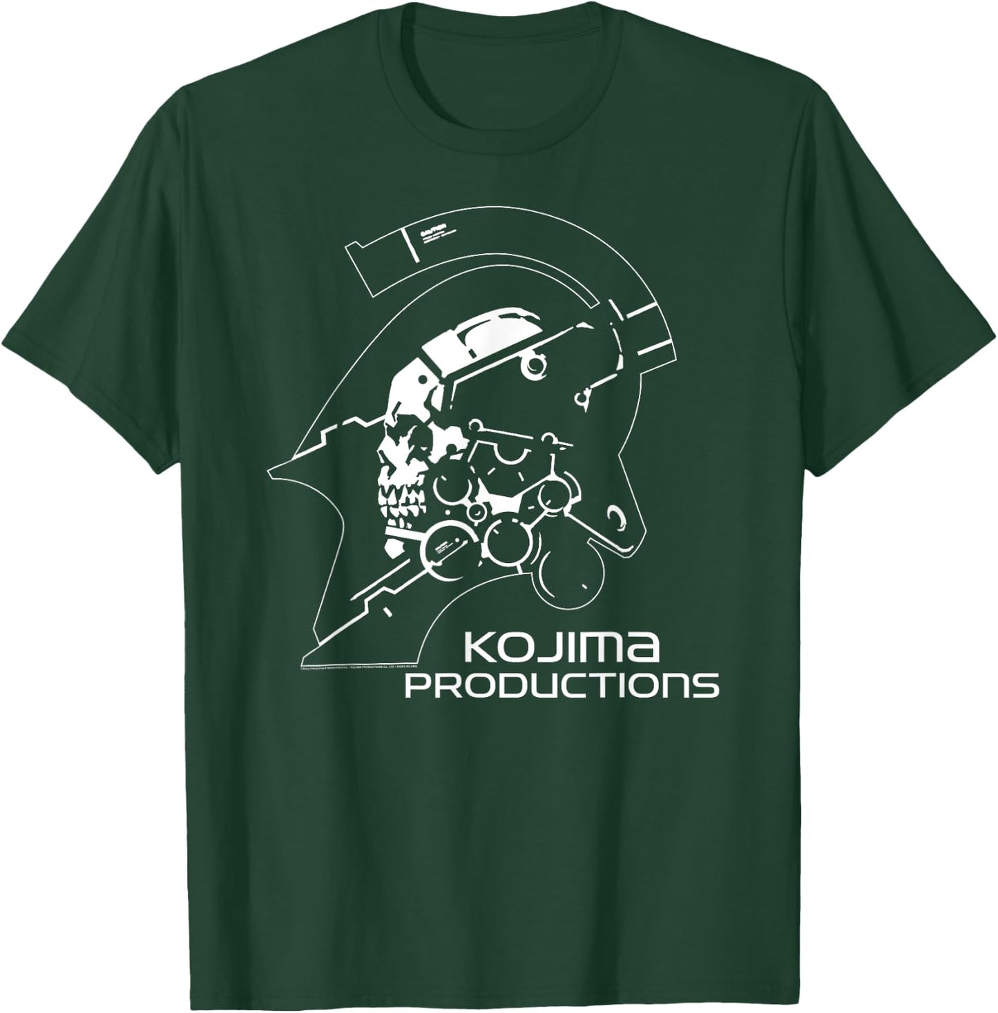 Kojima Productions White Video Gaming Merch T-Shirt - T-Shirt | Forest