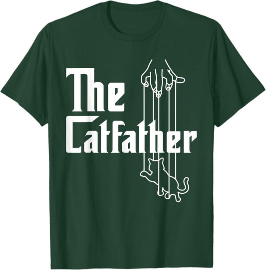 Cat Father Best Daddy Ever Papa Paw Love Kitten Meow T-Shirt - T-Shirt | Forest