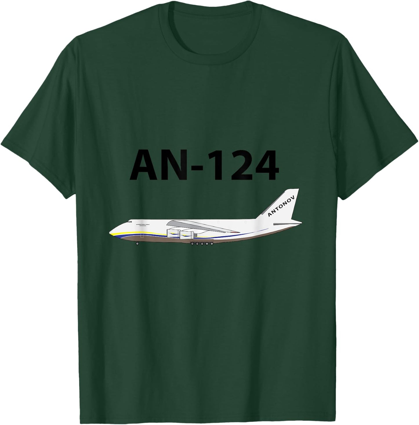 The Great Antonov AN-124 T-Shirt - T-Shirt | Forest