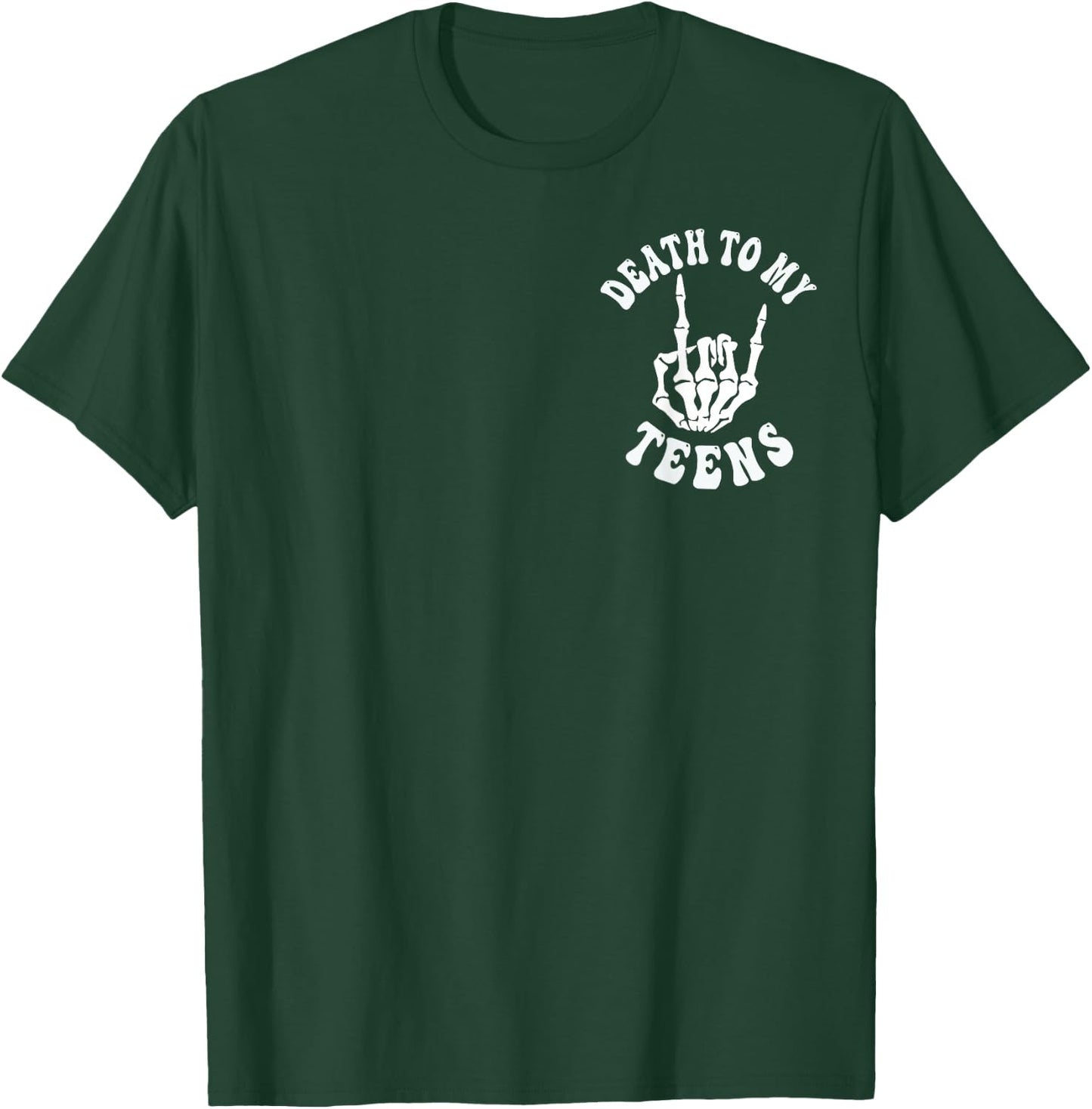 Funny Death To My Teens R.I.P Turning Twenties 20th Birthday T-Shirt - T-Shirt | Forest