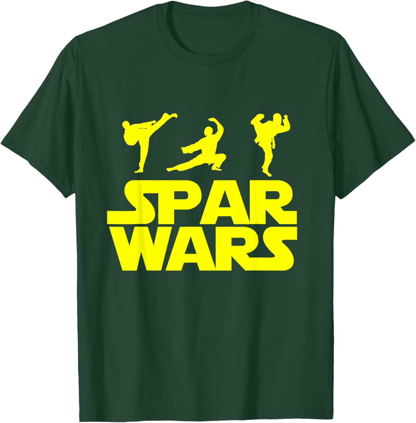 Spar Wars Taekwondo MMA Karate T Shirt T-Shirt - T-Shirt | Forest