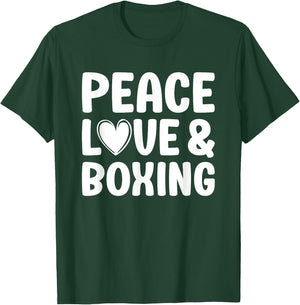 Boxing I Love Boxing T-Shirt - T-Shirt | Forest