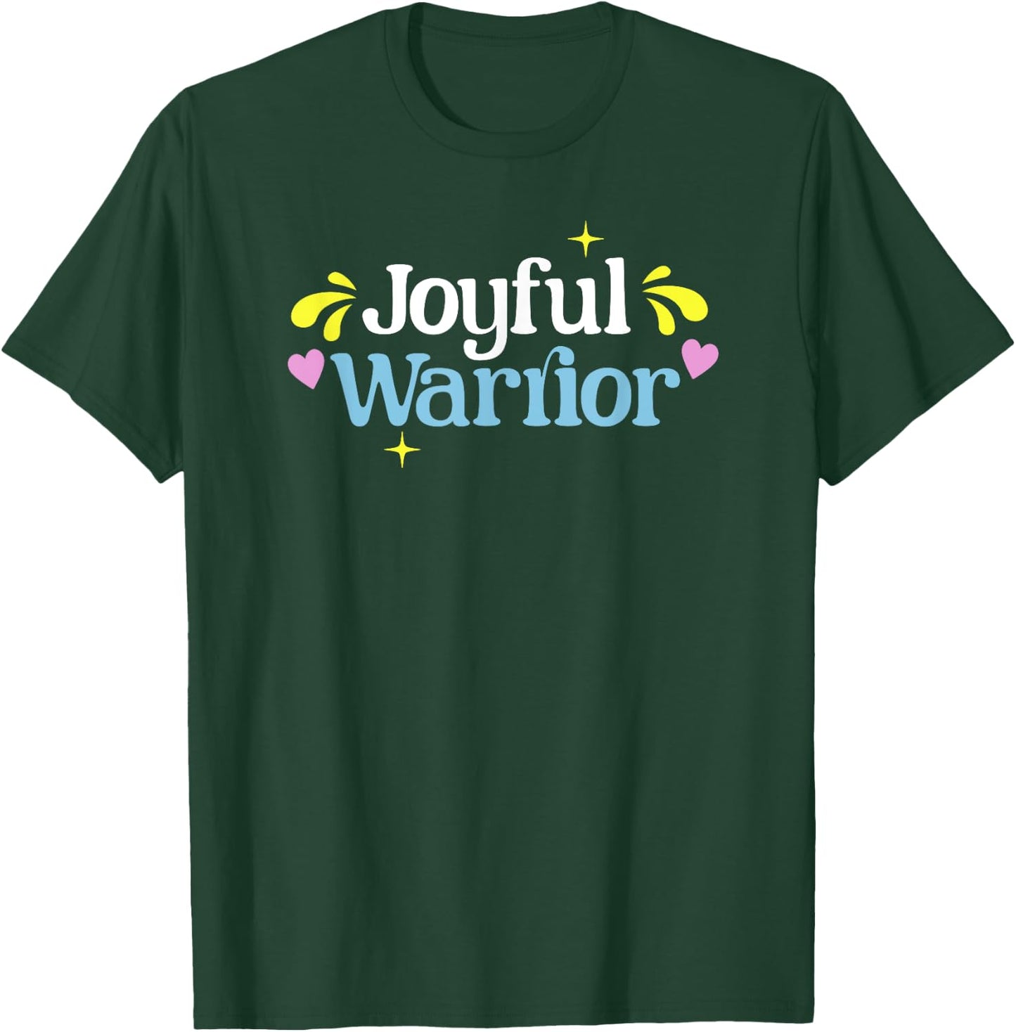 Joyful Warrior President Kamala Harris Tim Walz Waltz 2024 T-Shirt - T-Shirt | Forest