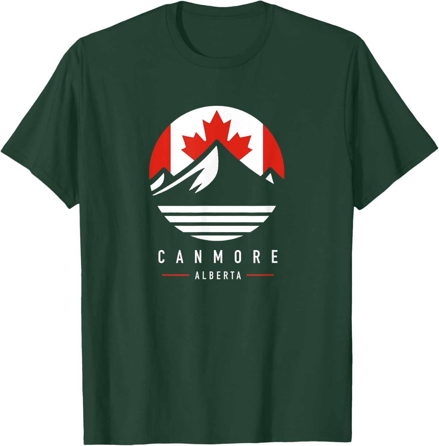 Canmore Alberta | Canmore Canada Mountains T-Shirt - T-Shirt | Forest
