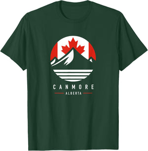 Canmore Alberta | Canmore Canada Mountains T-Shirt - T-Shirt | Forest