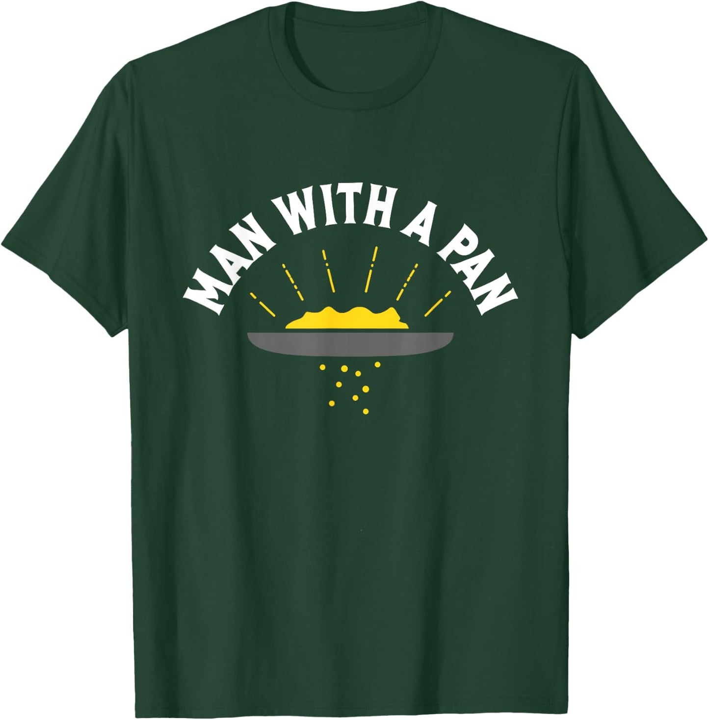Man With A Pan - Gold Panner Gold Mining Gold Panning Miner T-Shirt - T-Shirt | Forest