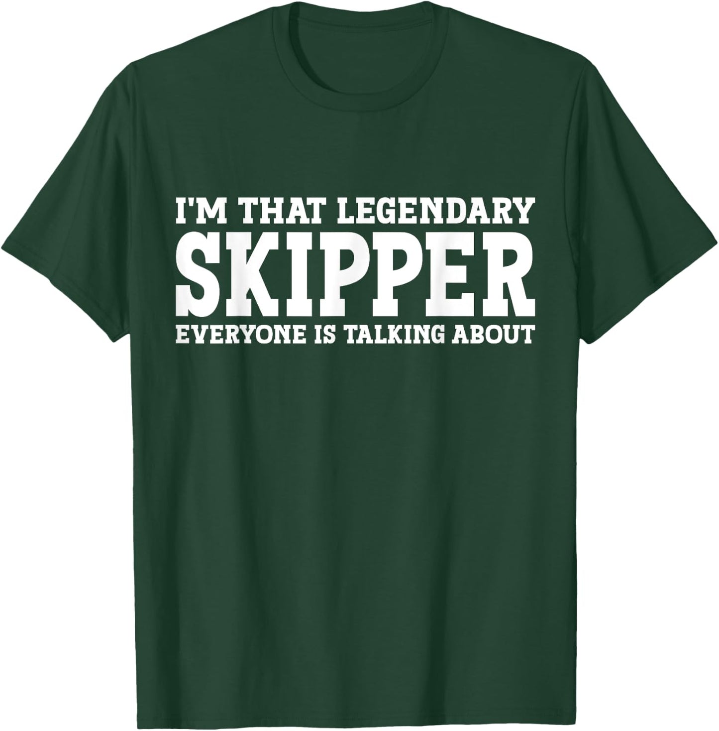 Skipper Surname Funny Team Family Last Name Skipper T-Shirt - T-Shirt | Forest