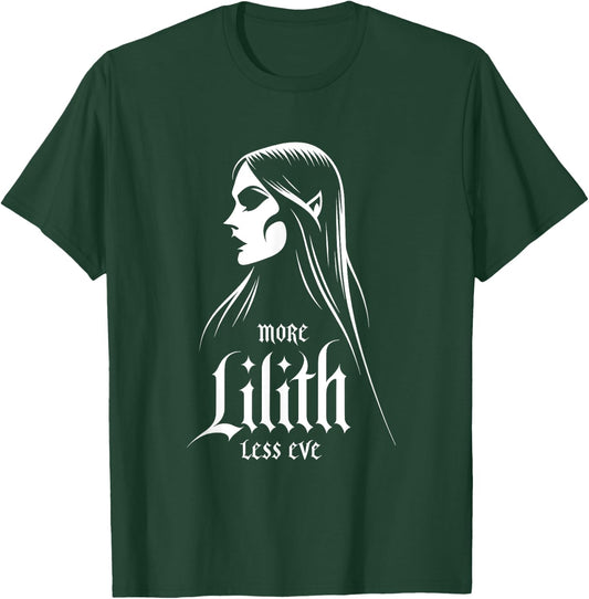 Lilith Demon Gothic Mythology Folklore Satanic Dark Occult T-Shirt - T-Shirt | Forest