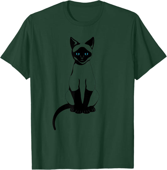 Siamese Cat T-Shirt - T-Shirt | Forest