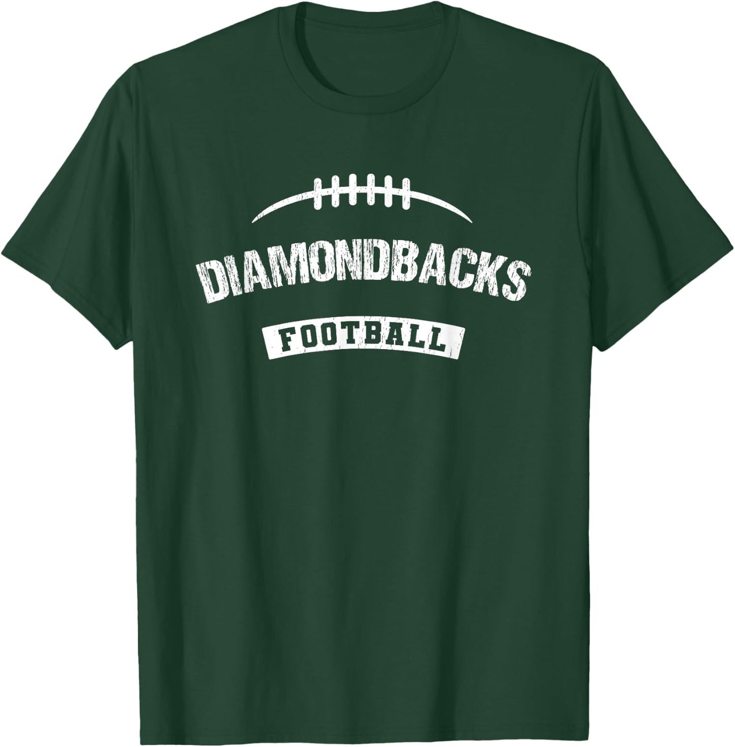 Diamondbacks Century Football Distressed HS T-Shirt - T-Shirt | Forest