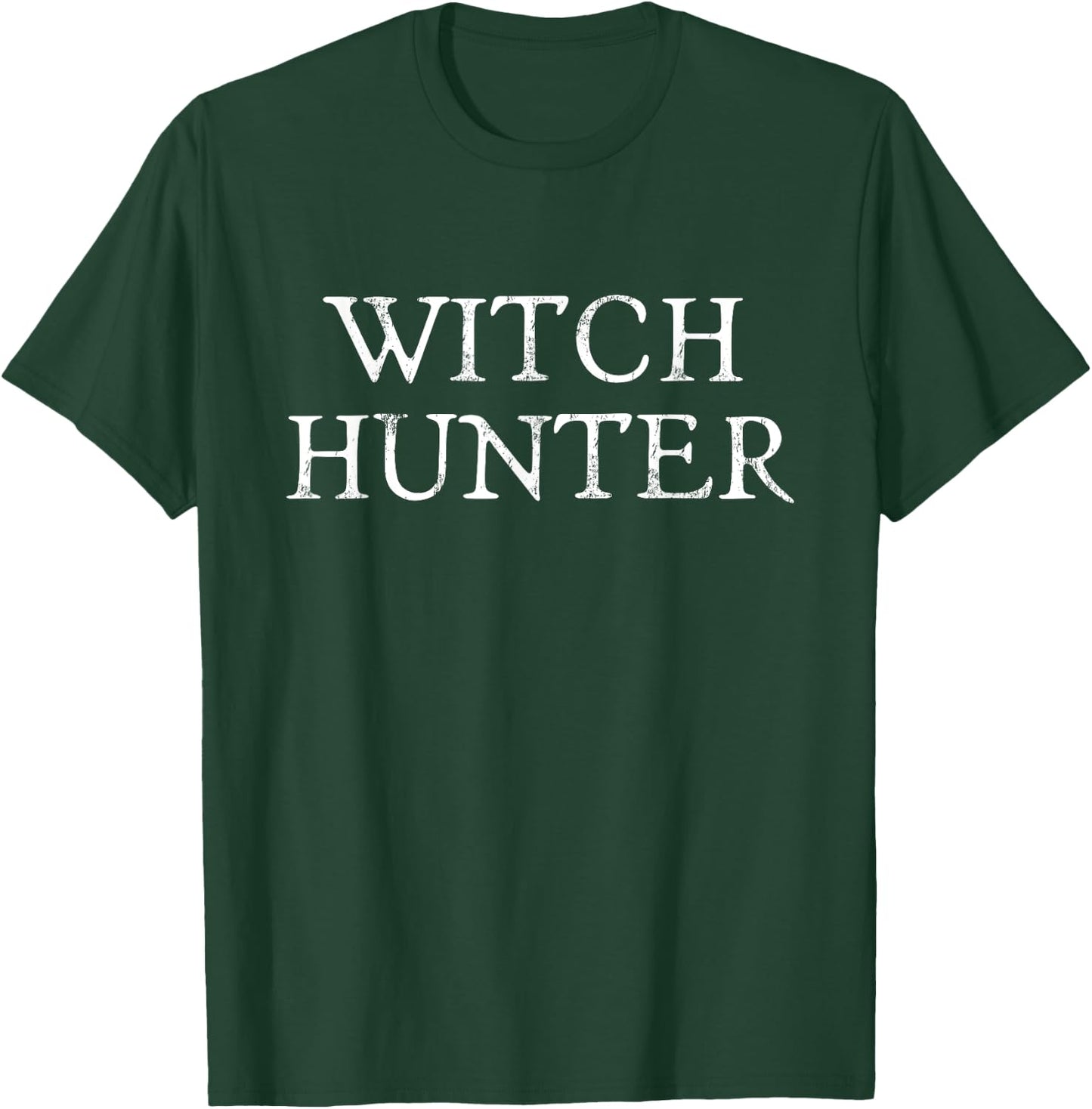 Witch Hunter Halloween Costume Easy Lazy T-Shirt - T-Shirt | Forest