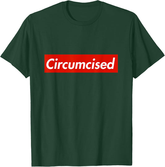 Circumcised Foreskin Jewish Pride Brit Milah Circumcision T-Shirt - T-Shirt | Forest