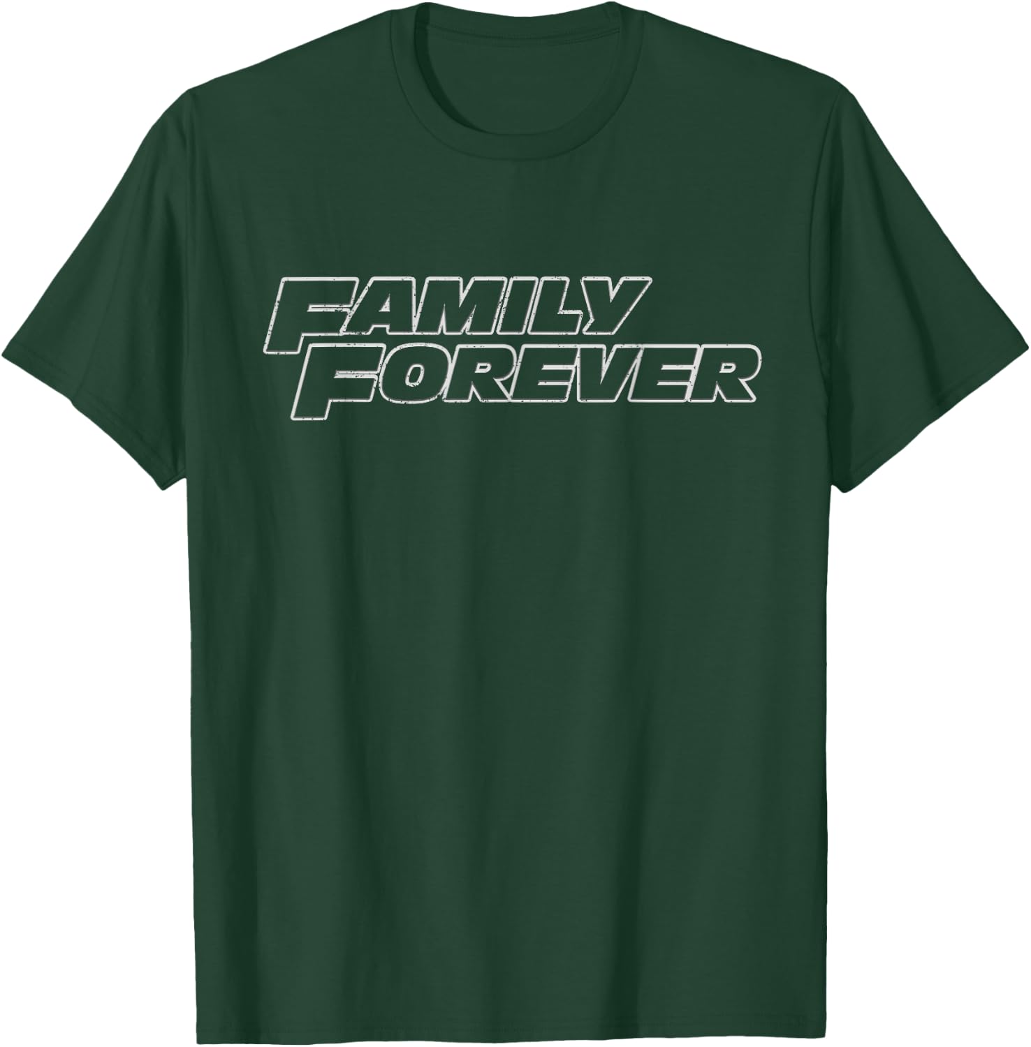 Fast Car Family Forever Funny T-Shirt - T-Shirt | Forest