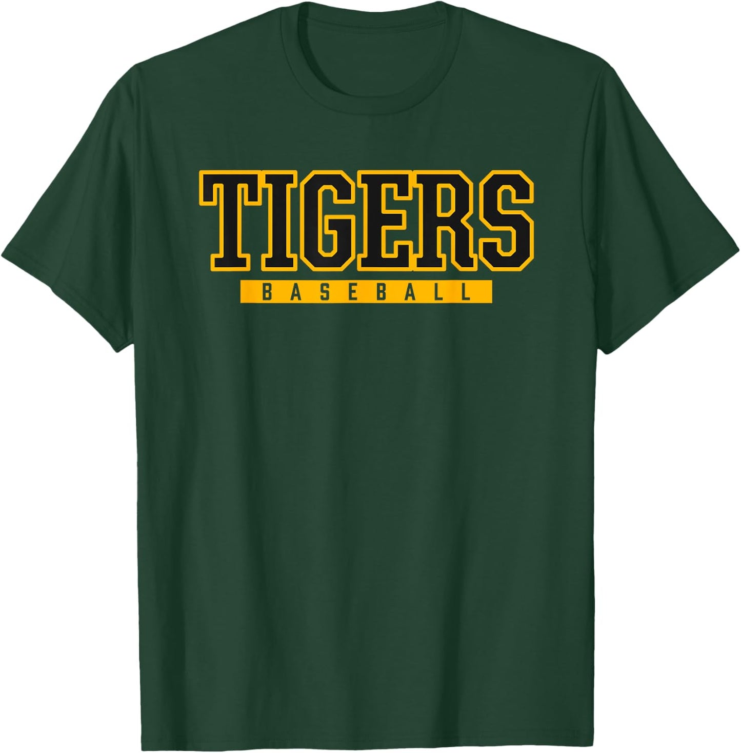 Murray Tigers Baseball T-Shirt - T-Shirt | Forest