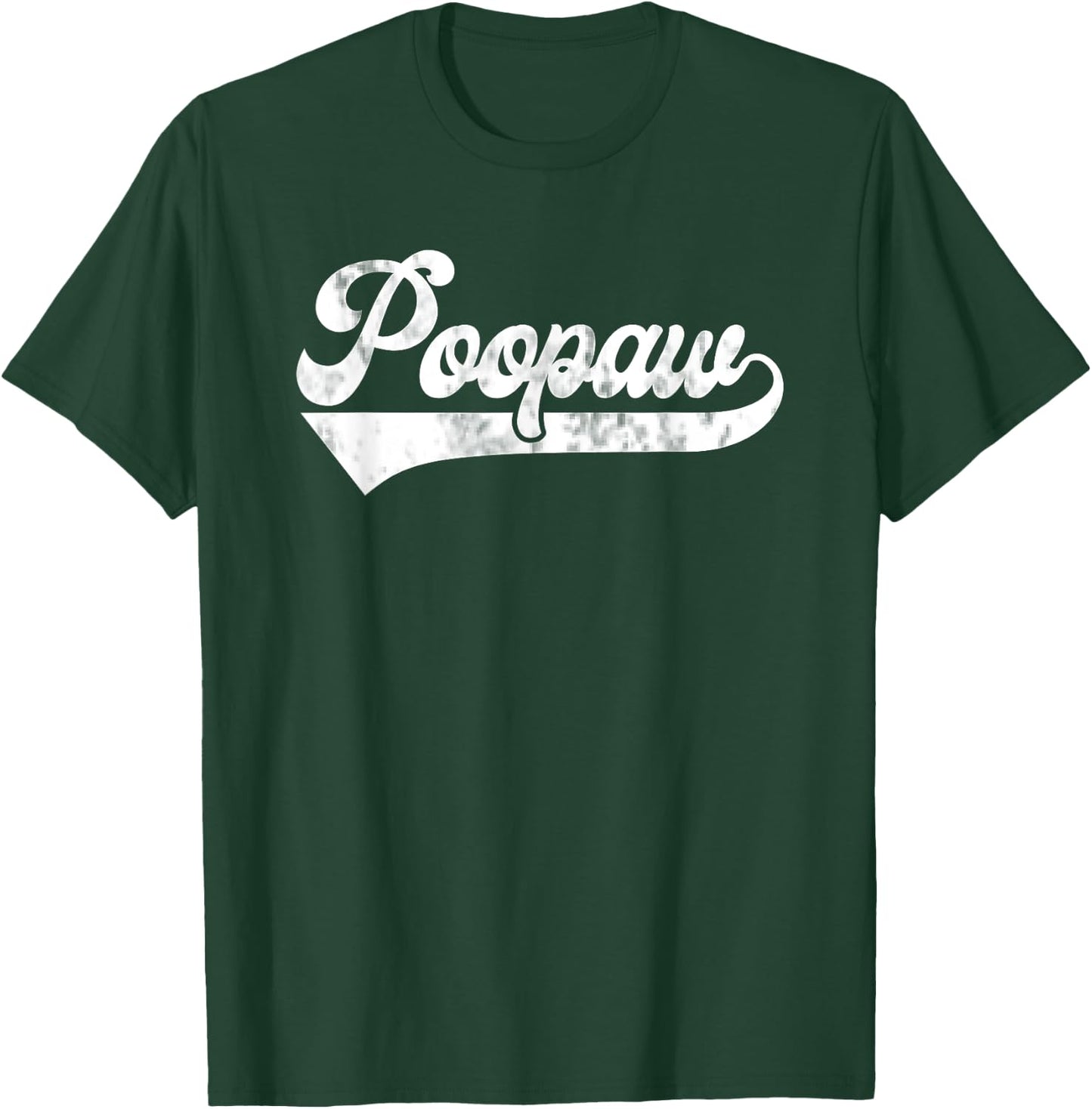 Poopaw Vintage Retro Father's Day for Papa Grandpa T-Shirt - T-Shirt | Forest