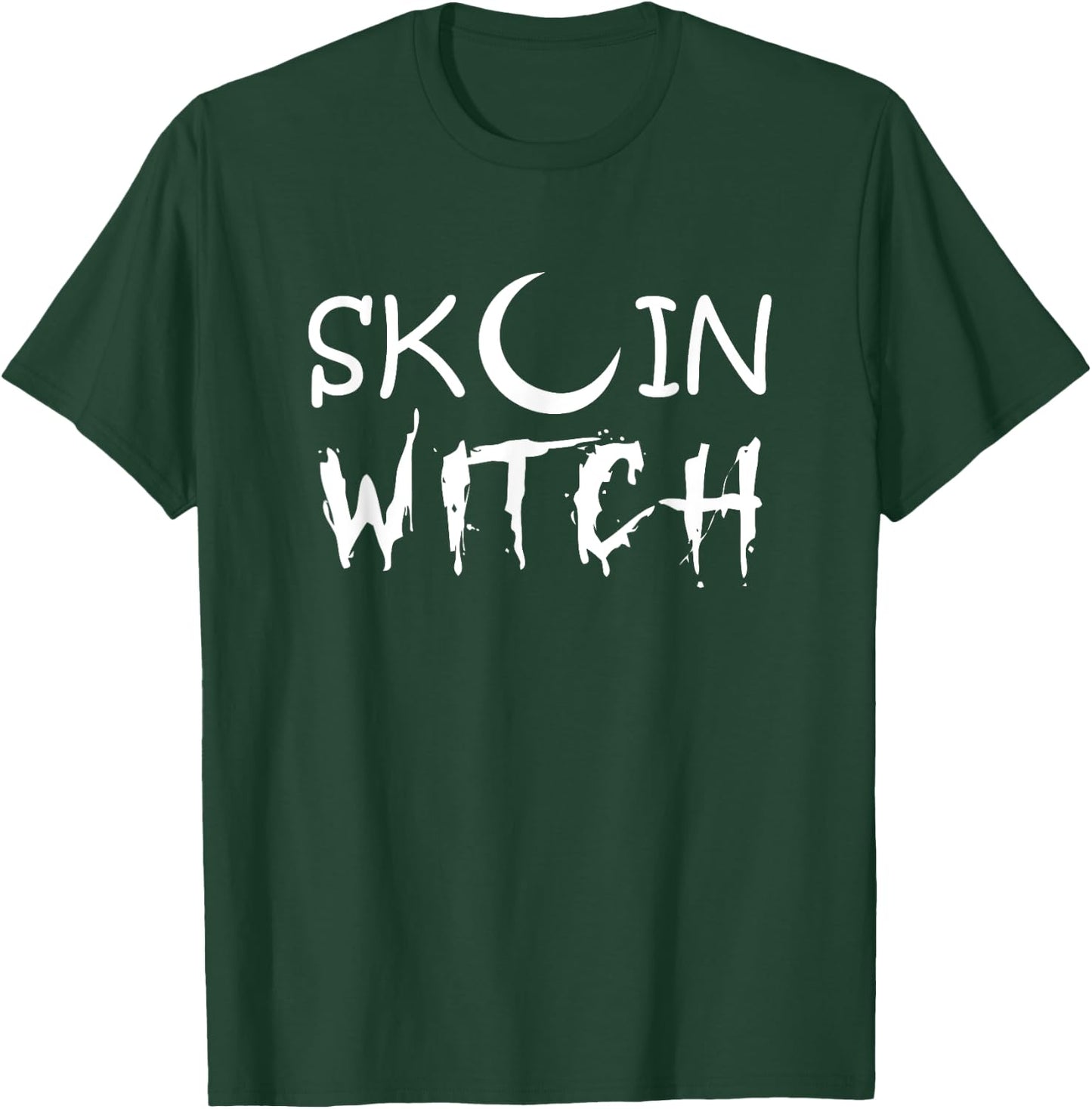 Skin Witch Skin-care Halloween Esthetician T-Shirt - T-Shirt | Forest