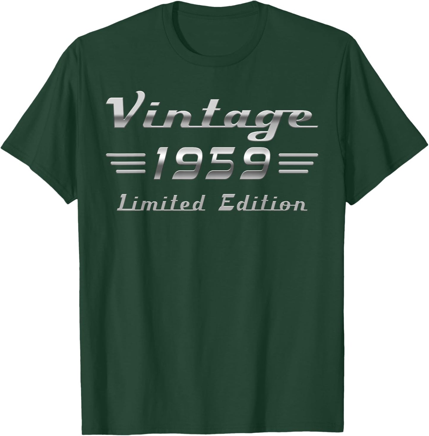Vintage 1959 Classic Car 66th Birthday T-Shirt - T-Shirt | Forest