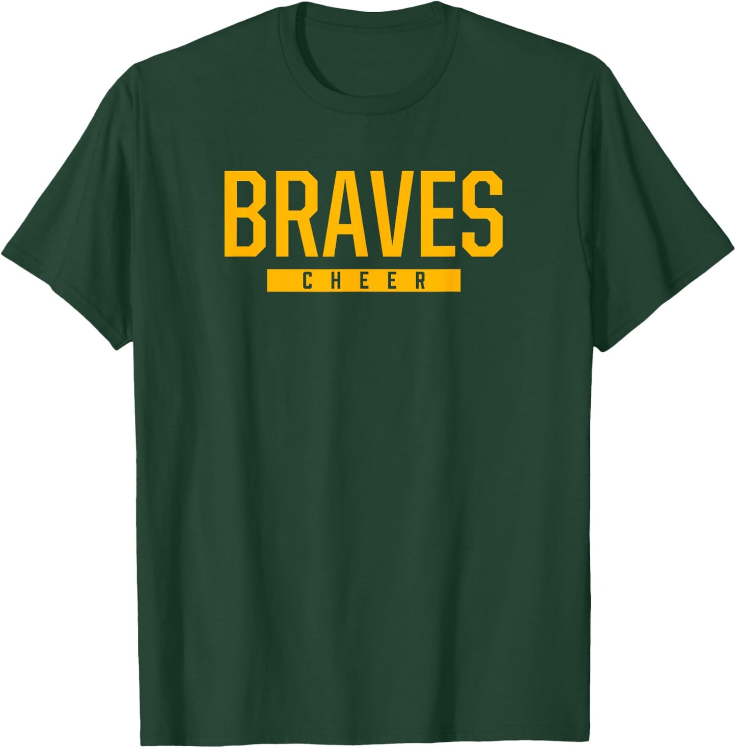 Star Valley Braves Cheer HS T-Shirt - T-Shirt | Forest