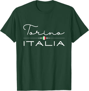Italy Turin Souvenir / Turin T-Shirt - T-Shirt | Forest