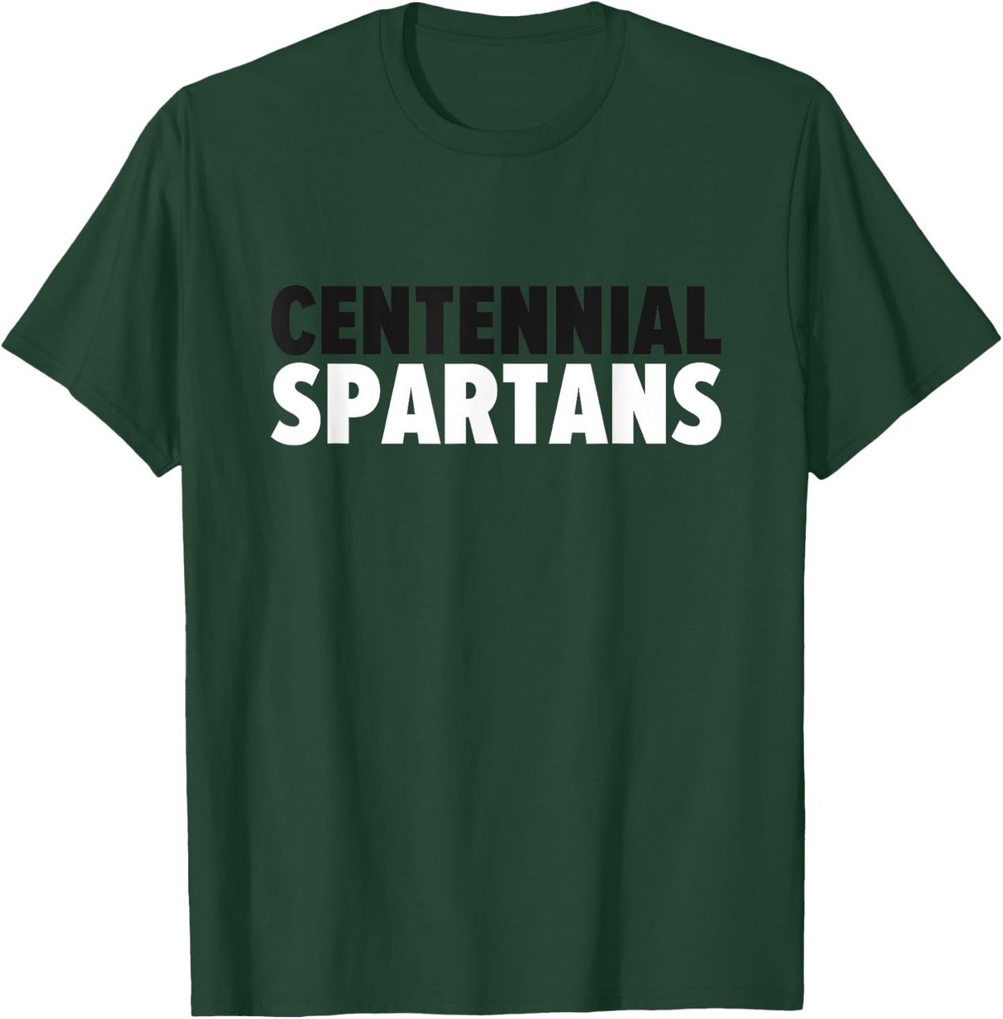 Centennial Spartans Bold T-Shirt - T-Shirt | Forest