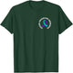 National Suicide Prevention Awareness Month Wear Women's Suicide Prevention Awareness , Black, Small, Short Sleeve, Round Neck, Modern Pocket Design with Awareness Ribbon T-Shirt - T-Shirt | Forest
