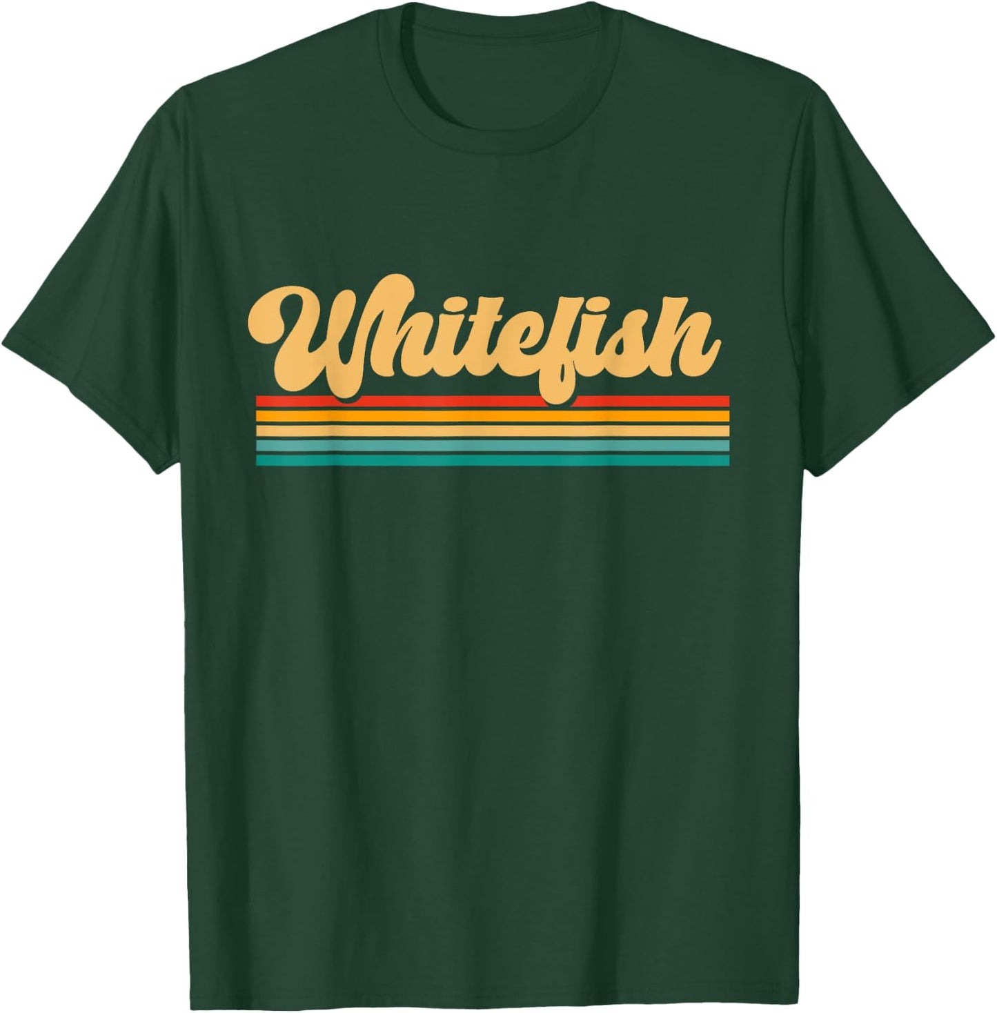Whitefish Montana T-Shirt - T-Shirt | Forest