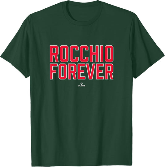 Forever Brayan Rocchio Prospect Baseball Fan Gear T-Shirt - T-Shirt | Forest