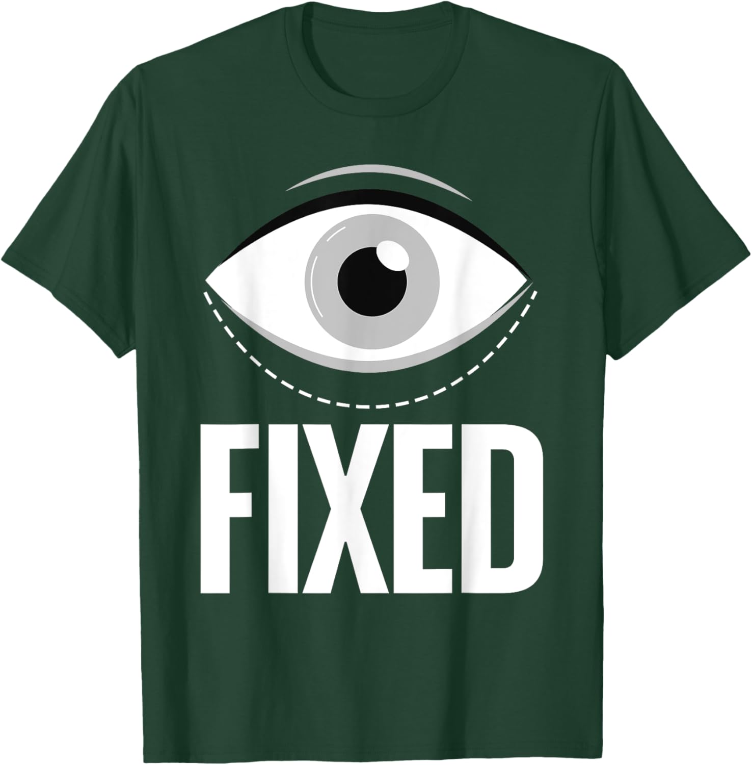 Funny Eye Surgery Recovery Art Women Eye Surgery T-Shirt - T-Shirt | Forest