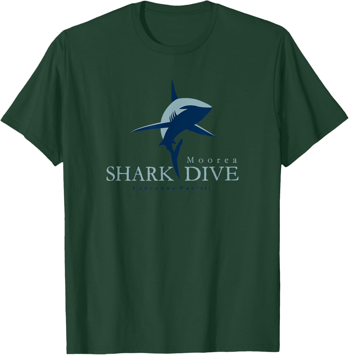 Moorea Shark Dive, Scuba Diving with Sharks, Shark Diver T-Shirt - T-Shirt | Forest