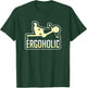Rowing Machine Exercise Erg Workout Fitness Funny Ergometer T-Shirt - T-Shirt | Forest