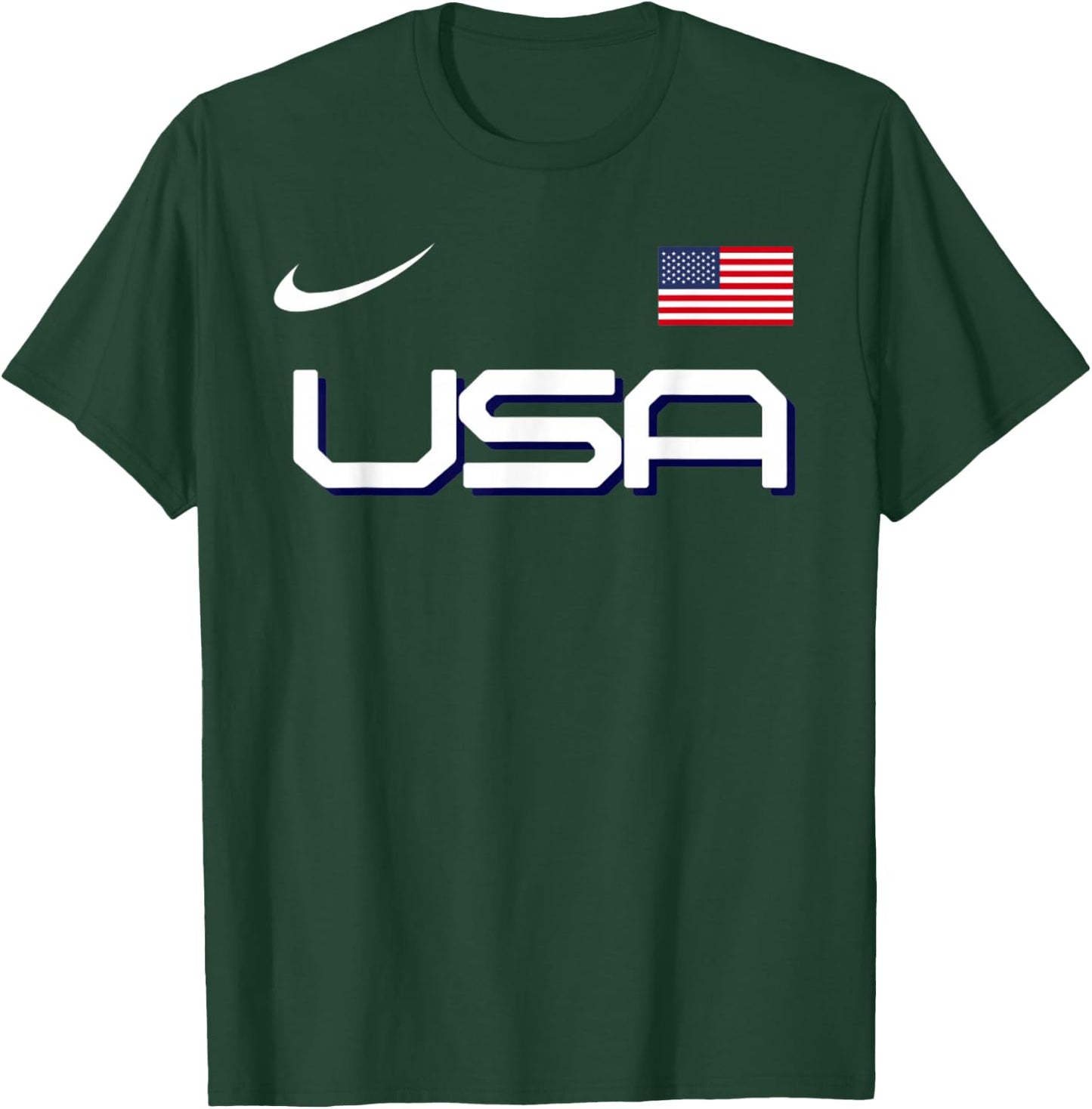Patriotic USA Sports Style T-Shirt - T-Shirt | Forest