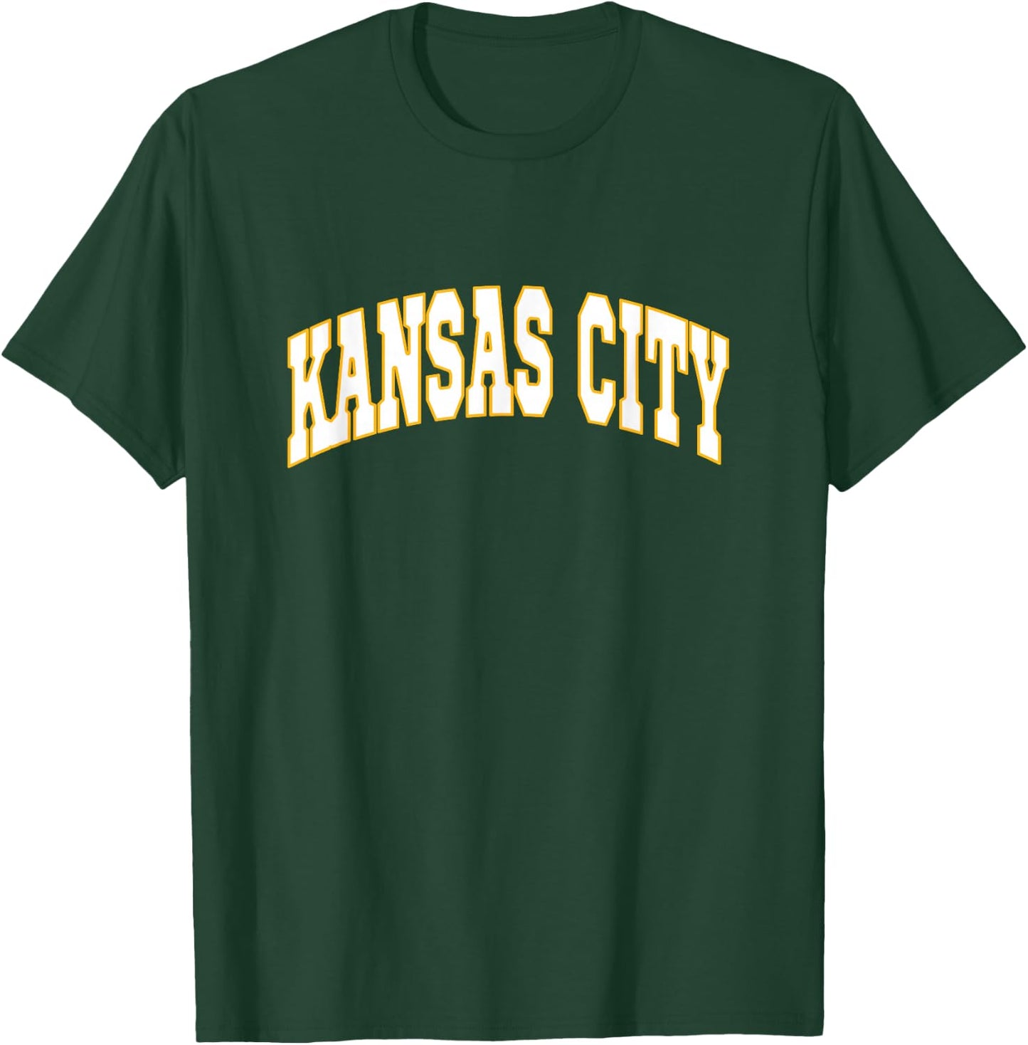 KANSAS CITY - Throwback Design - Classic T-Shirt - T-Shirt | Forest