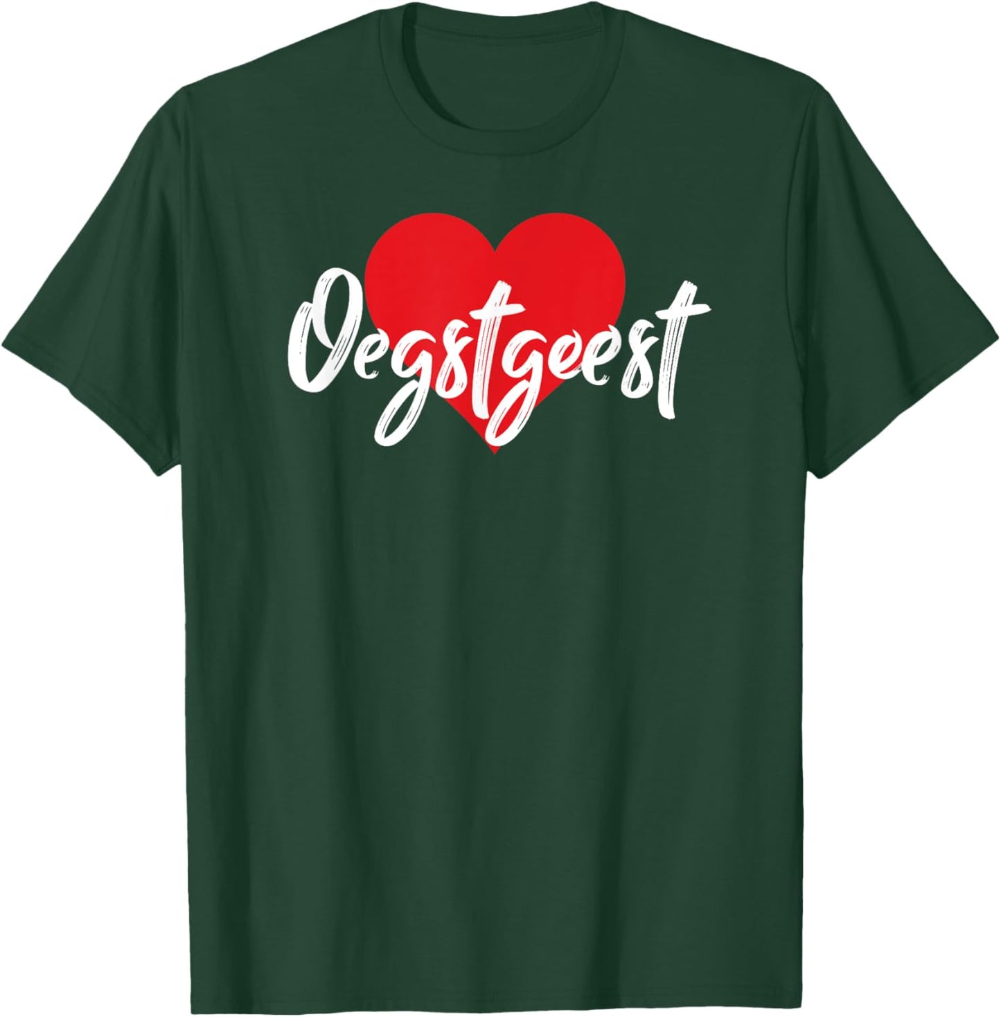 I Heart Oegstgeest Netherlands Love Dutch Souvenir Item T-Shirt - T-Shirt | Forest