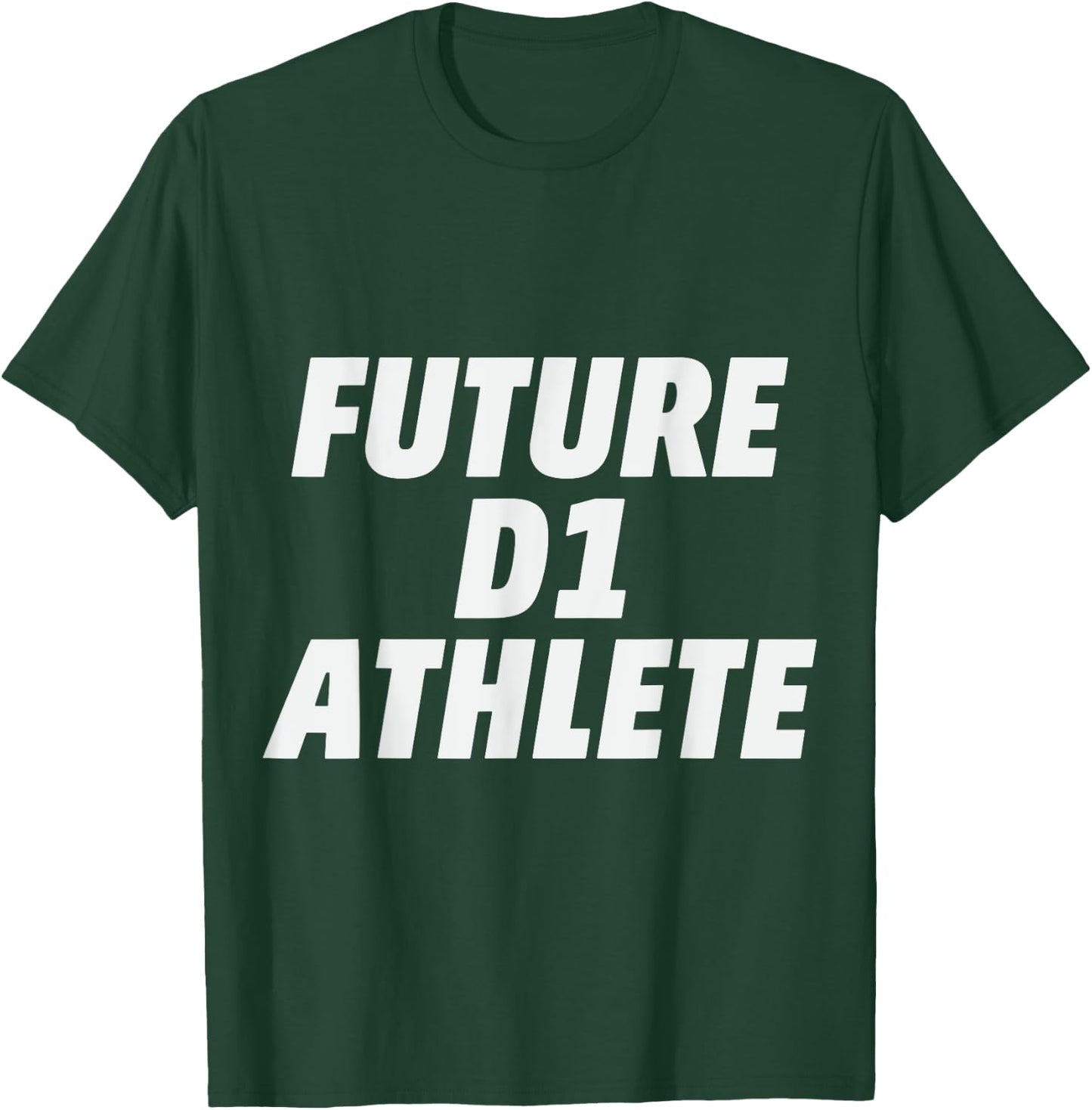 Future D1 Athlete T-Shirt - T-Shirt | Forest