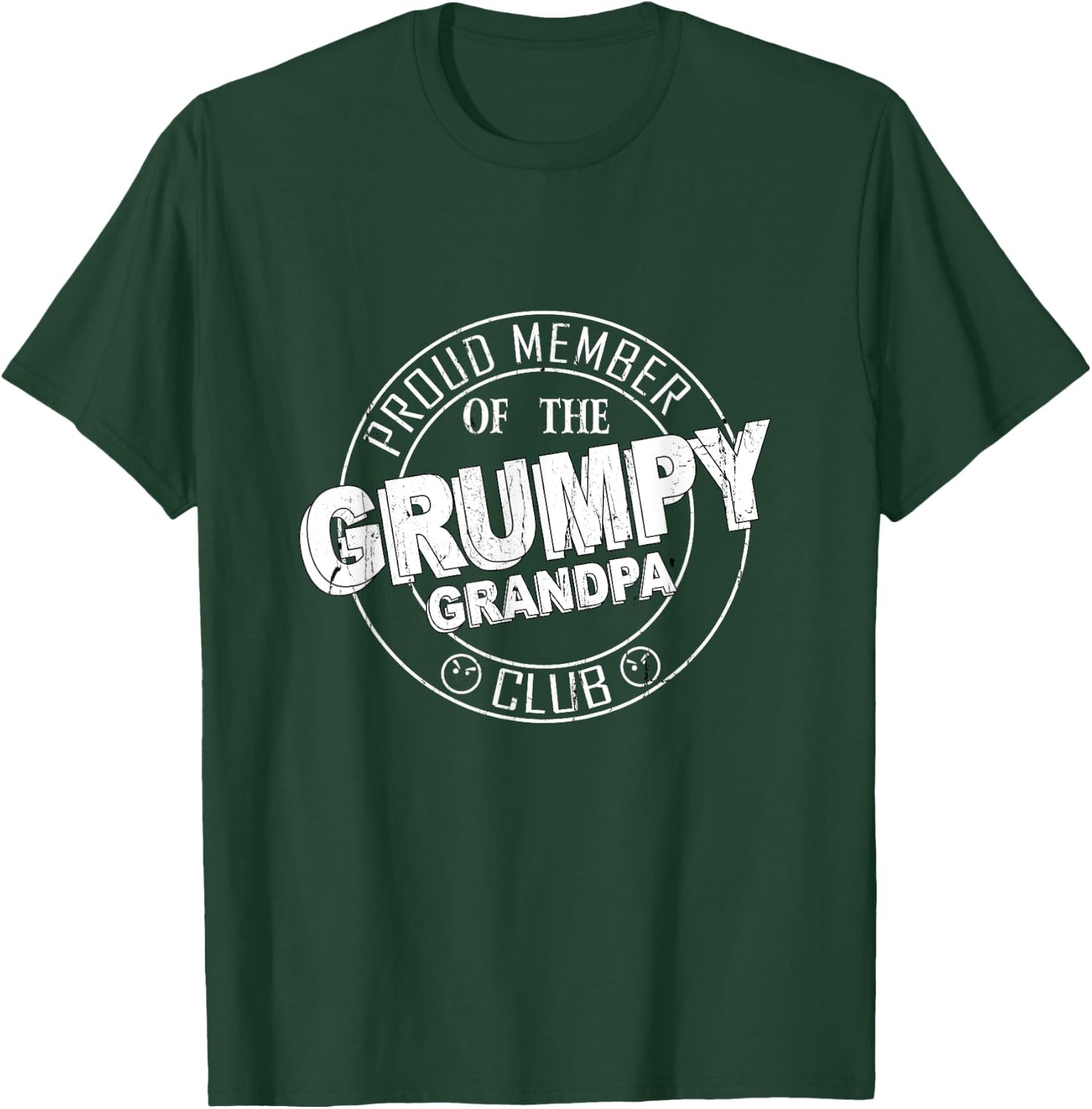 The Grumpy Grandpa Club T-Shirt - T-Shirt | Forest